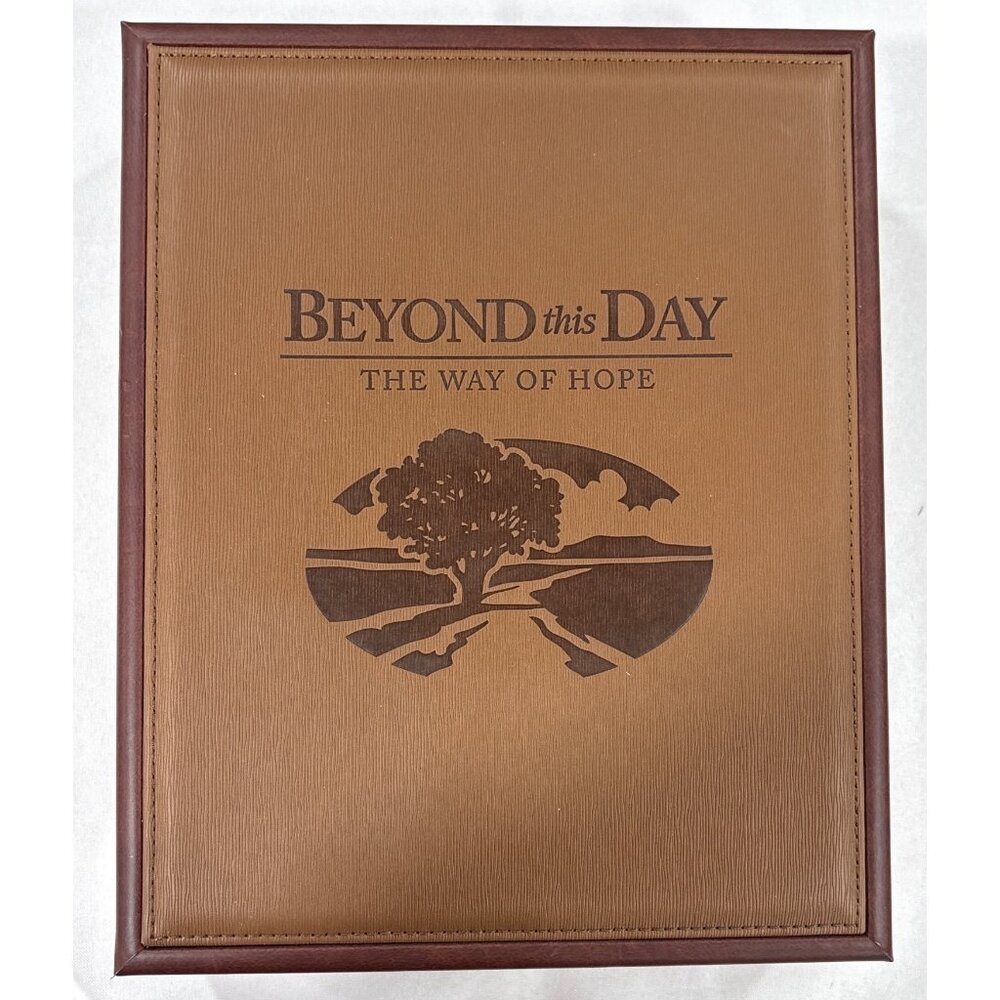 Beyond This Day The Way Of Hope Keepsake Box With Hinged Lid & Velvet Interior